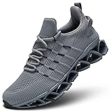 Mens Slip on Walking Running Shoes Blade Tennis