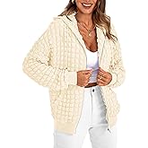 PRETTYGARDEN Women's Fashion Zip Up Hoodies Casual Oversized Hooded Sweatshirt Jacket Y2K Hoodie