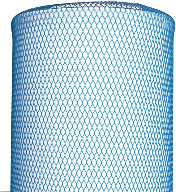 200400mm dia. Blue Protective Netting Sleeves Plastic Packaging