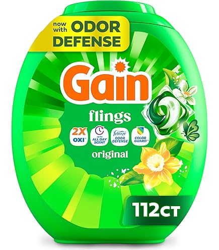 Amazon.com: Gain Laundry Bundle: Gain Flings Laundry Detergent
