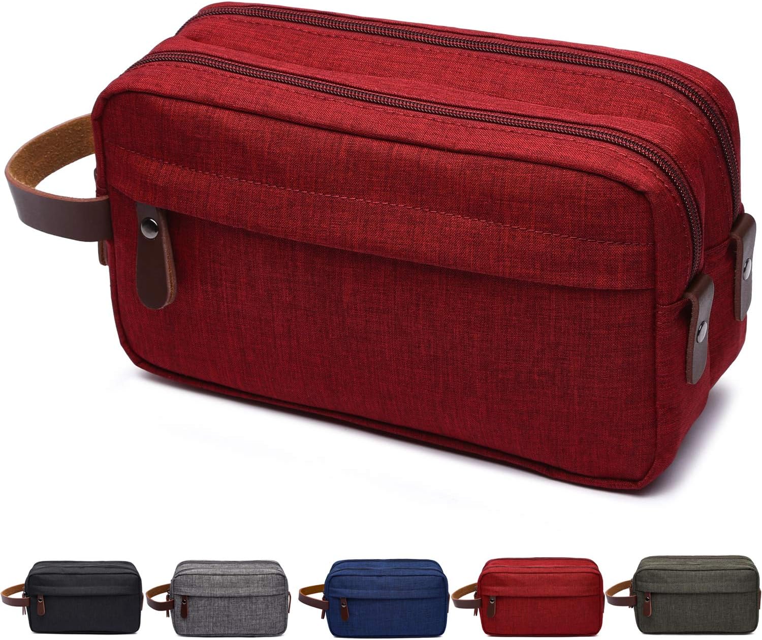 Men's Toiletry Bag Travel Dopp Kit Bathroom Shaving Organizer for Toiletries