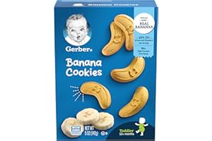 THAILAND Gerber Graduates Banana Cookies 5 Oz,for Todder
