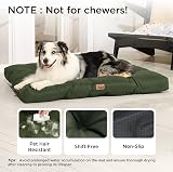 Bedsure Washable Dog Bed Extra Large 111x89x9cm Green view 2