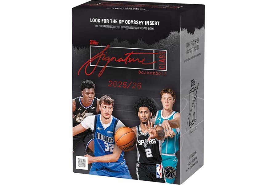 2025-26 Topps Signature Class Basketball - Factory Sealed - Value Box