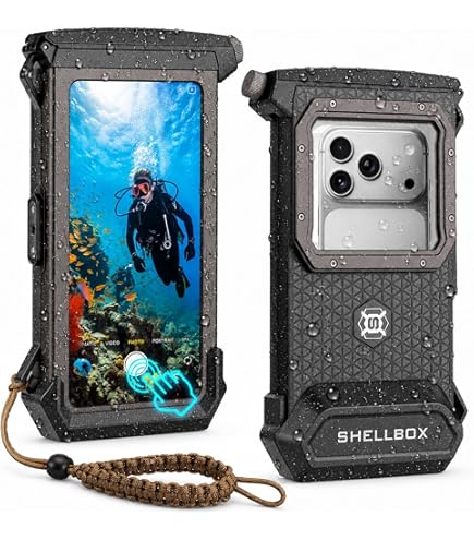 Amazon.com: ShellBox Case Diving Case 2nd Gen for Phone/Samsung