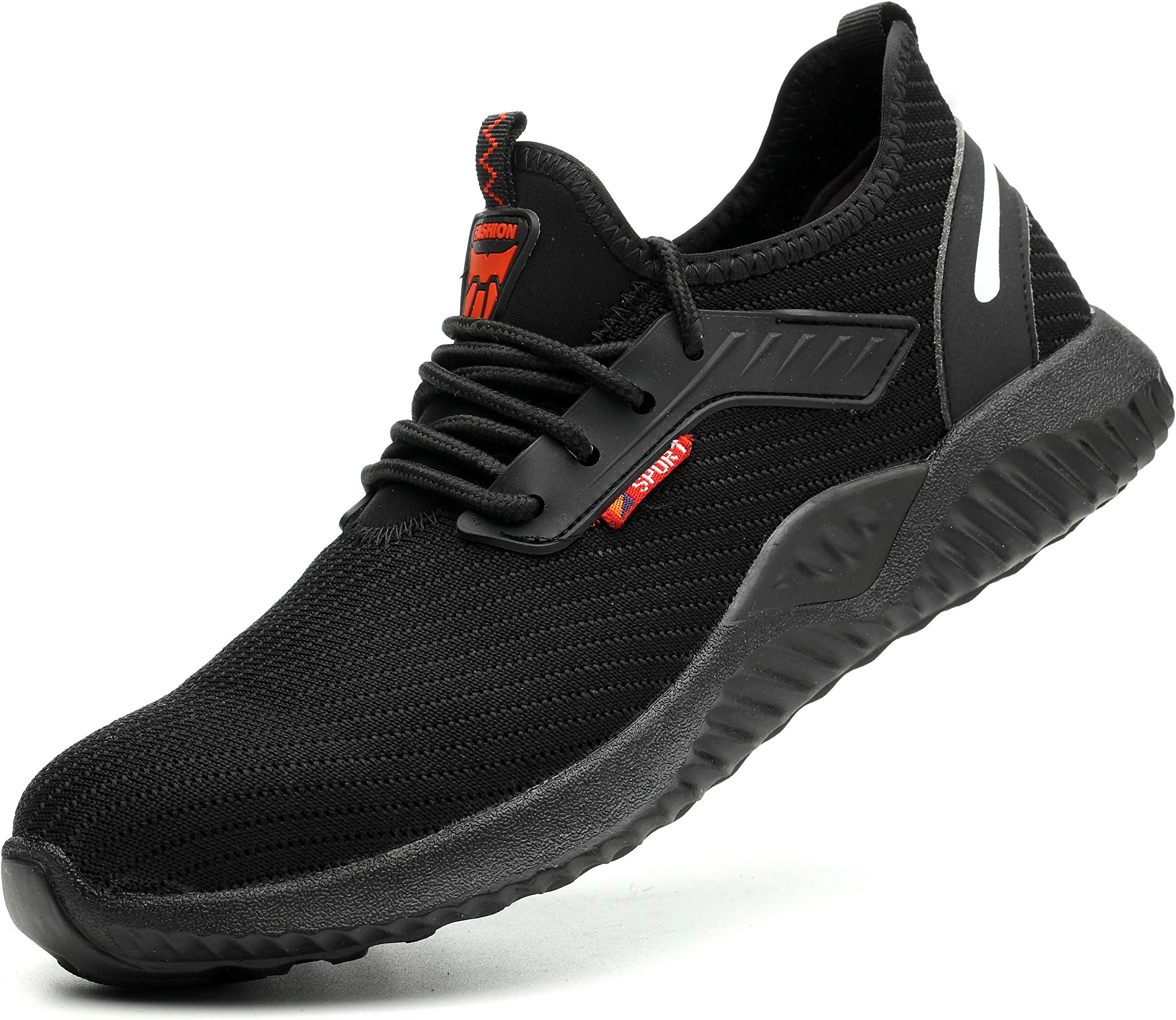Lightweight Safety Shoes Men Women Work Shoes Steel Toe Breathable Protective Sneakers