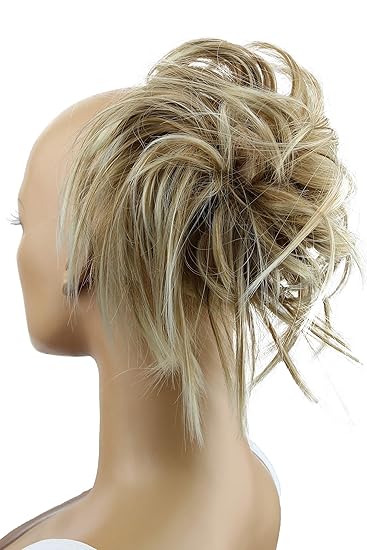 Blonde Mix 27bt88 G13f Prettyshop Hairpiece Hair Rubber