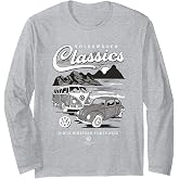 Beetle &amp; Type 2 T1 Campervan Classics Long Sleeve T-Shirt