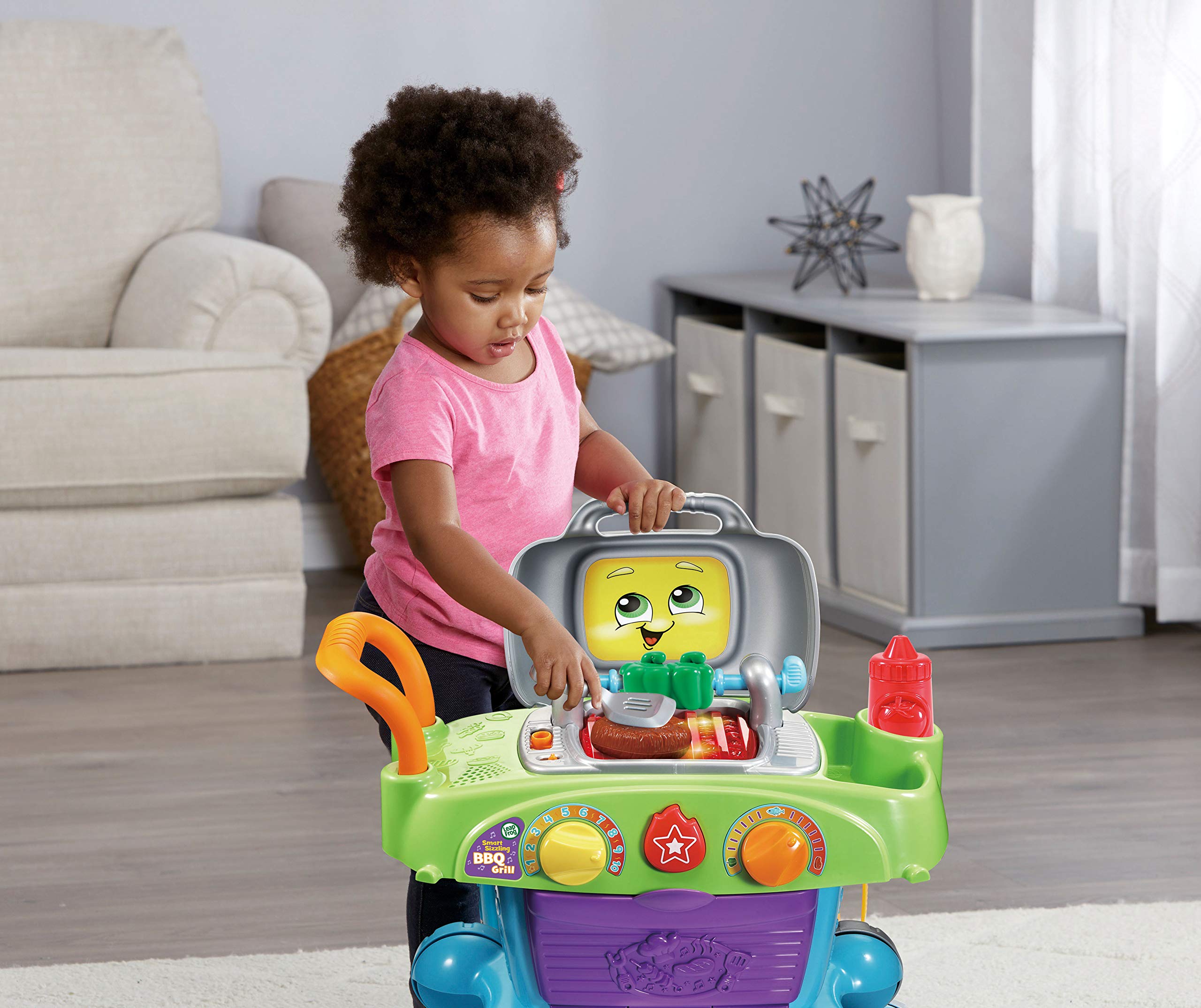 Leapfrog Smart Sizzling Bbq Grill Toy Bbq Kids Kitchen Bbq