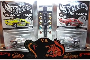Hot Wheels RedLine Club Release Limited Edition Numbered 05506 of 10000 Hall Of Fame The Snake vs The Mongoose Tom McEwen Don Prudhomme Funny Car Set