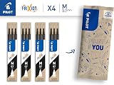 Pilot Pack of 4 Sets 3 Refills 0.7mm Erasable Ink Black for FriXion view 2