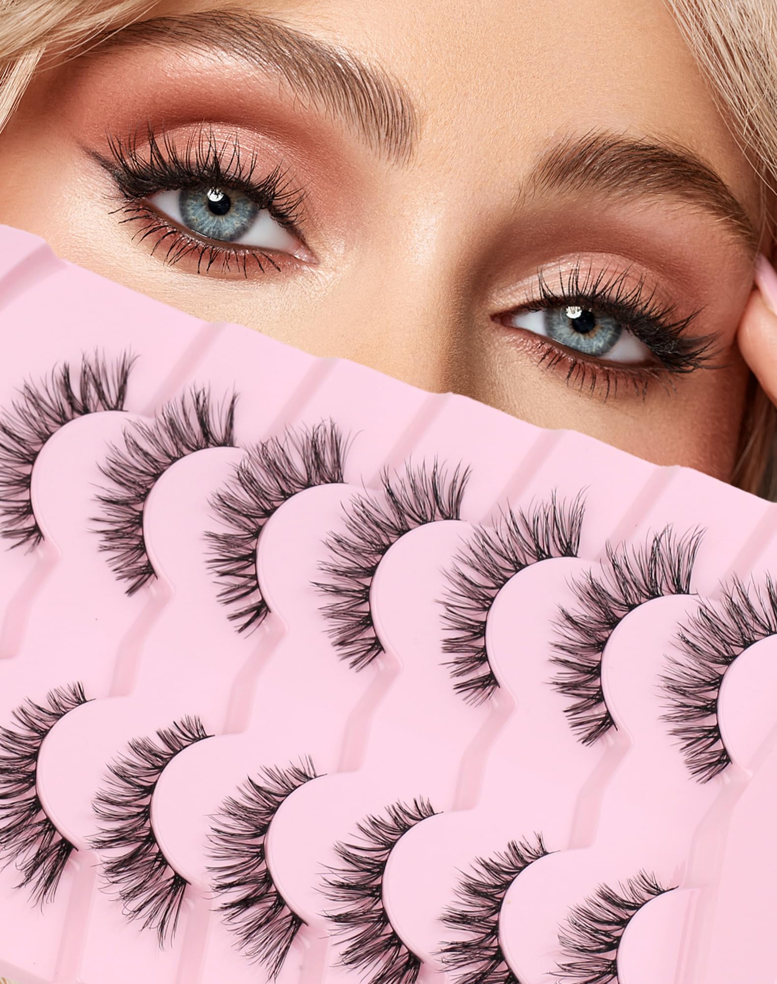 Natural Lashes Natural Eyelashes Natural Look Wispy