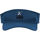Baseball Touchdown Funny Sarcastic Baseball Touchdown Sport Sun Visor