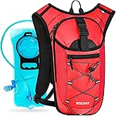 WELIDAY Hydration Backpack with 2L Water Bladder, Lightweight Hydro Pack for Cycling, Running, Hiking, Climbing