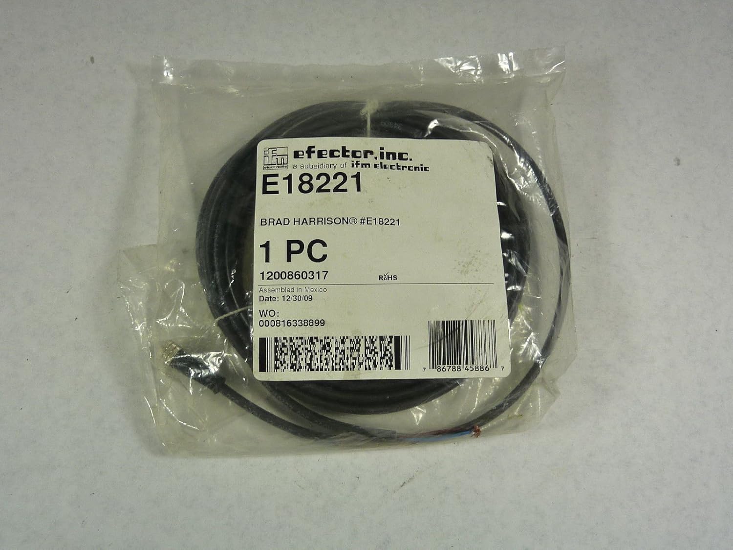 ifm e18221 Cable de conexión: Amazon.es: Amazon.es