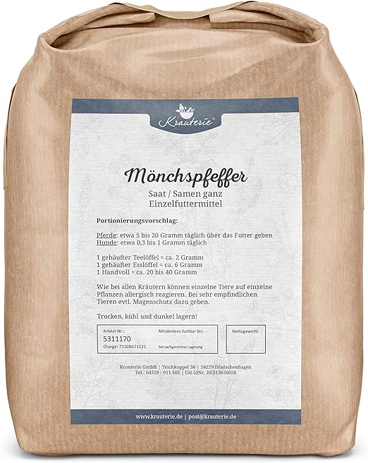 Krauterie Mönchspfeffer Keuschlamm ganz in sehr hochwertiger Qualität