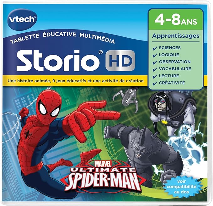 jeu storio max spiderman