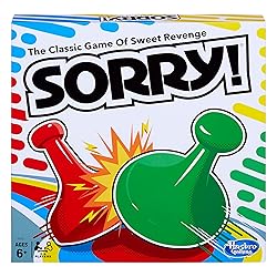 Sorry! Kids Board Game, Family Board Games for Kids