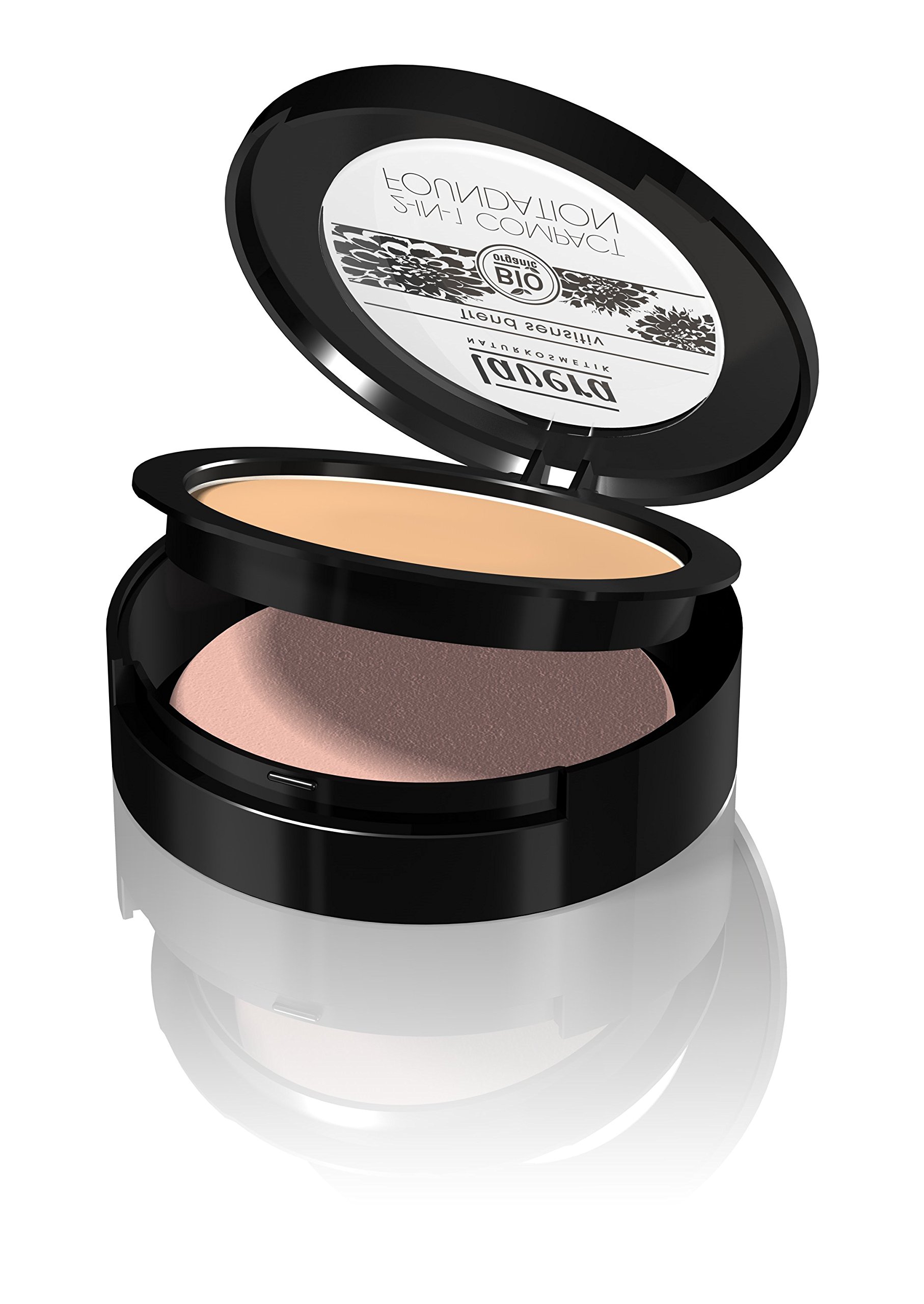 lavera 2in1 Compact Foundation ∙ Colour Honey ∙ Creamy 2in1 Formula ∙ Vegan - Natural & Innovative Make up - Organic Skin Care - Colour Cosmetics