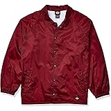 dickies snap front nylon jacket