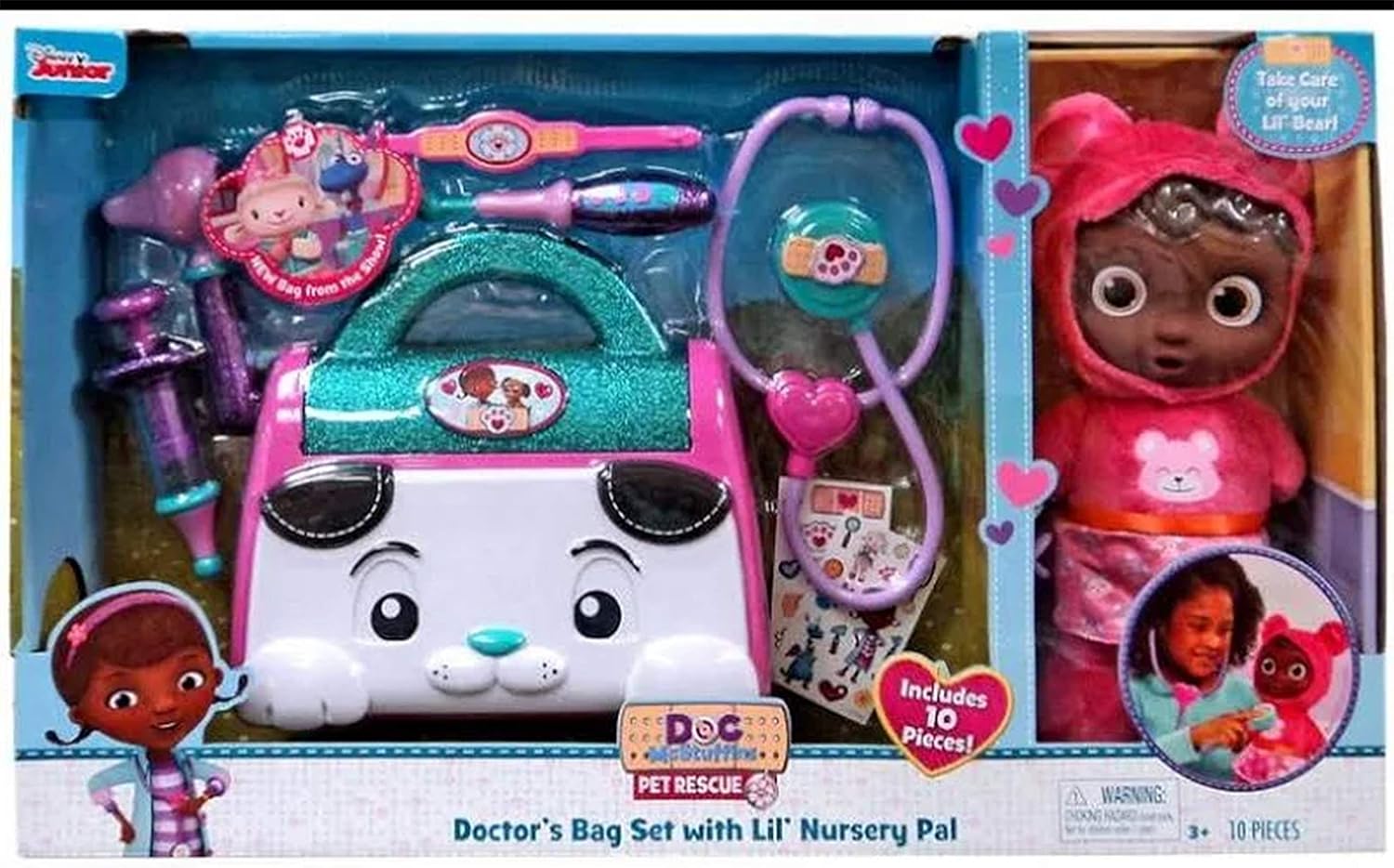 doc mcstuffins bag playset