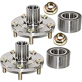 2 DTA Front Wheel Hub Wheel Bearing Repair Kits Left Right Compatible with 2006-2013 Mazda 3, Mazda 5. Replaces Dorman 930-003, Timken 510096