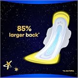 Always Ultra Secure Night Sanitary Pads with Wings Size 5 8pk view 3