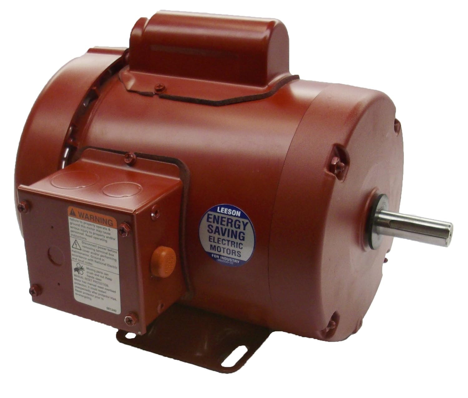 Leeson 1-1/2 HP 1725 RPM 56H Frame 115/208-230V TEFC Farm Duty Motor  (110089) - Electric Fan Motors - Amazon.com