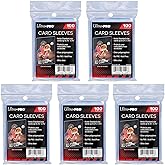 Ultra Pro 5 (Five) Pack Lot of 100 Soft Sleeves/Penny Sleeve for Baseball Cards & Other Sports Cards
