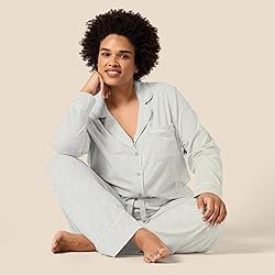 Amazon Essentials Women's Cotton Modal Long-Sleeve