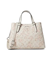 Nine West Issy Satchel, Milk Logo Floral