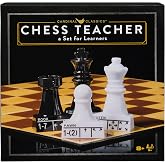Spin Master Games Cardinal Classics Chess Teacher | Learn to Play Chess with Large Pieces That Show Direction &amp; Movement, First Chess Set, For 2 Players, Ages 8 &amp; Up