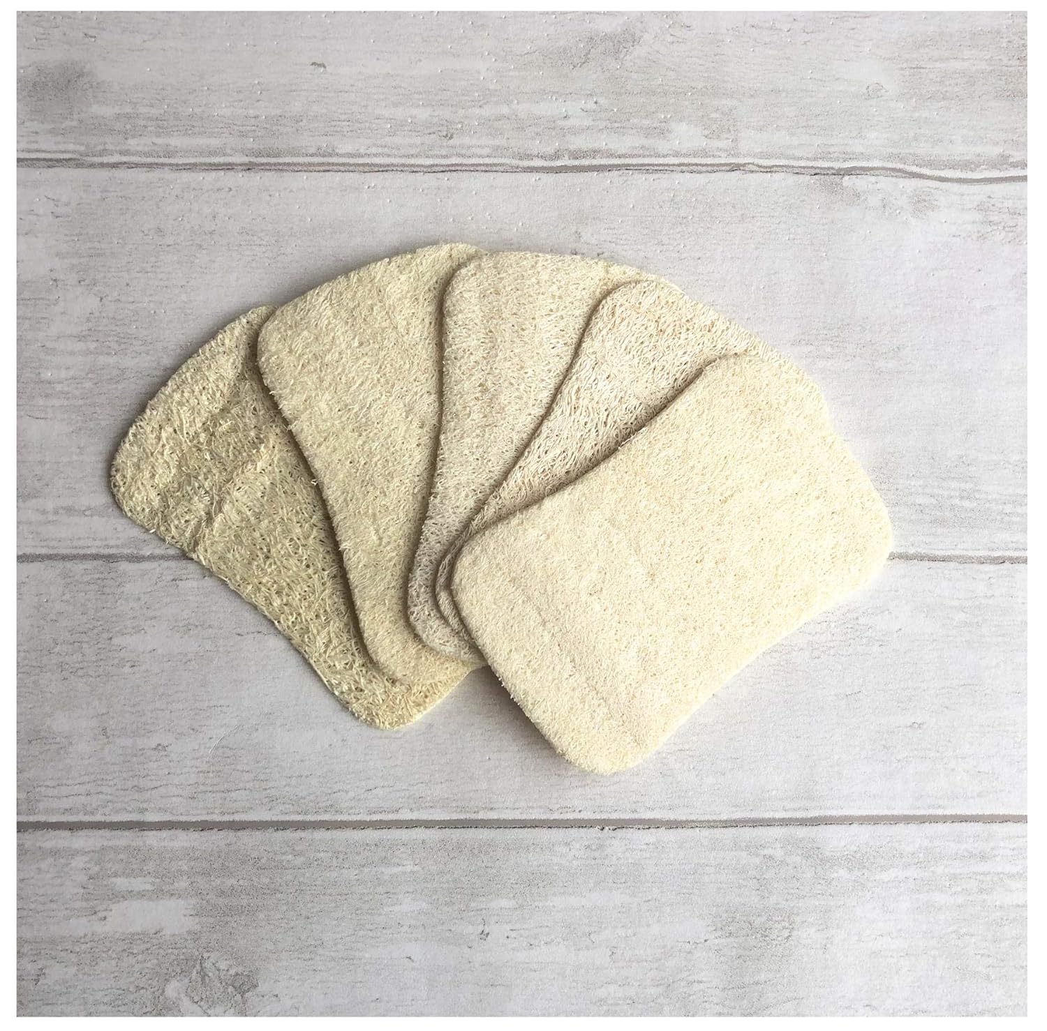 Natural Sustainable Loofah Dish Cloth Sponges Eco Friendly (1 Sponge) Beauty