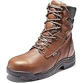 Timberland PRO Men's TiTAN 8 Inch Alloy Safety Toe Waterproof Industrial Work Boot, Cappuccino Brown-2024 NEW, 13W