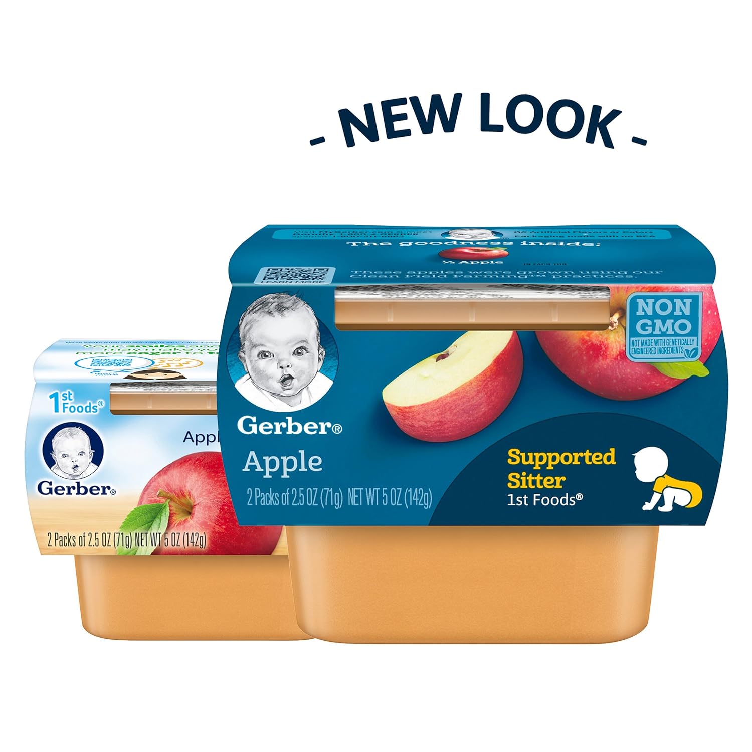 gerber apple baby food