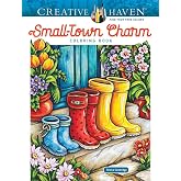 Amazon.com: Creative Haven Country Charm Coloring Book (Adult Coloring ...