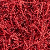 Sukh 4.9OZ Christmas Red Crinkle Cut Paper