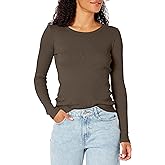 Velvet by Graham & Spencer Women's Bayler Cotton Slub Long Sleeve T-Shirt