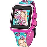 JoJo Siwa Kids Smartwatch with 10 Watch Faces, Selfie Camera, Voice and Video Recorder, Step Counter, Timer, Stopwatch, Alarm, Fun Games, Calculator, and 3 Wallpapers – Fits Wrists 5.5"-8.0"