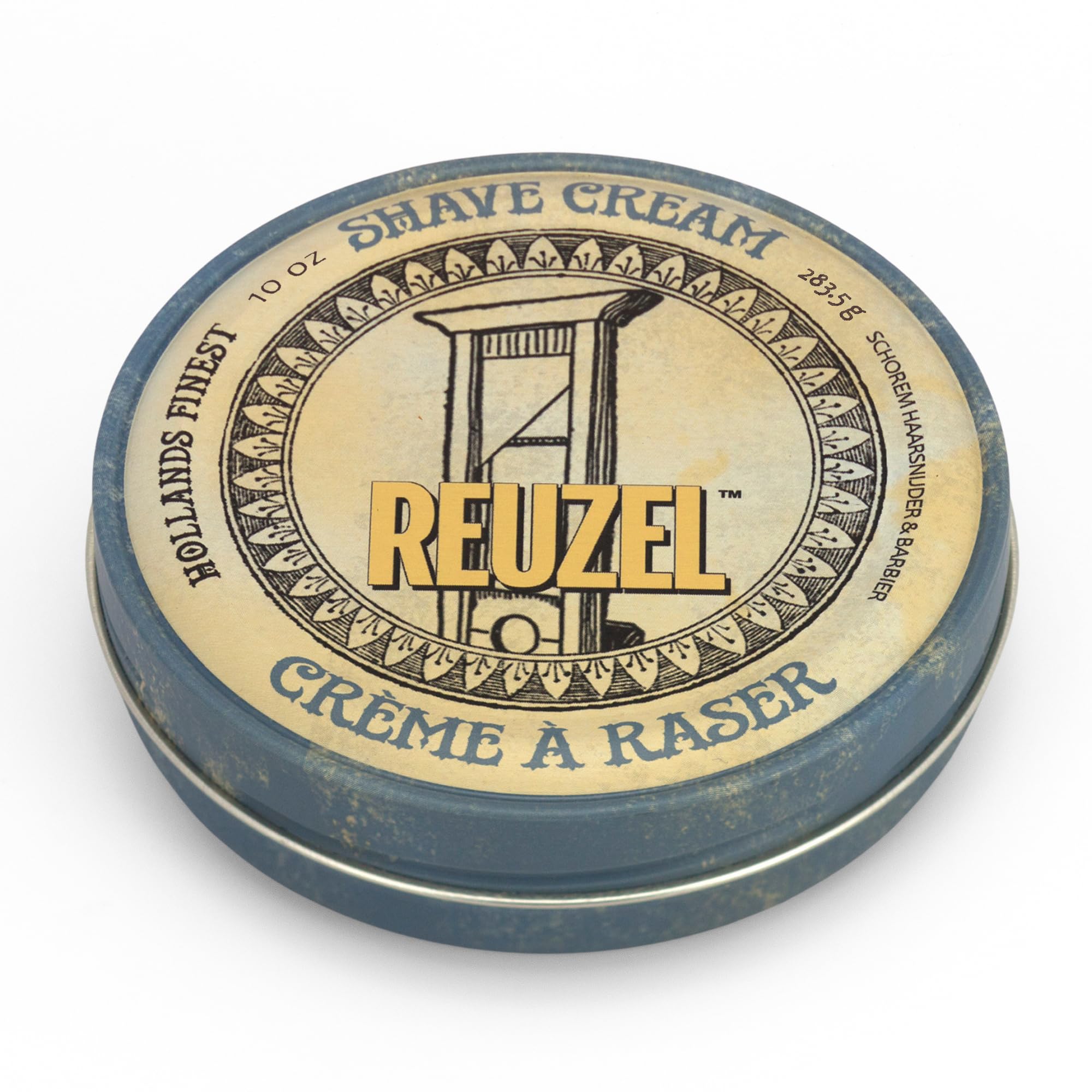Reuzel Shave Cream - Reduces Cuts and Nicks - Highly Concentrated, Rich and Super-Slick Formula - Closest, Most Comfortable Shave - Reduce Scrapes and Razor Irritation - Vegan Formula - 283 g