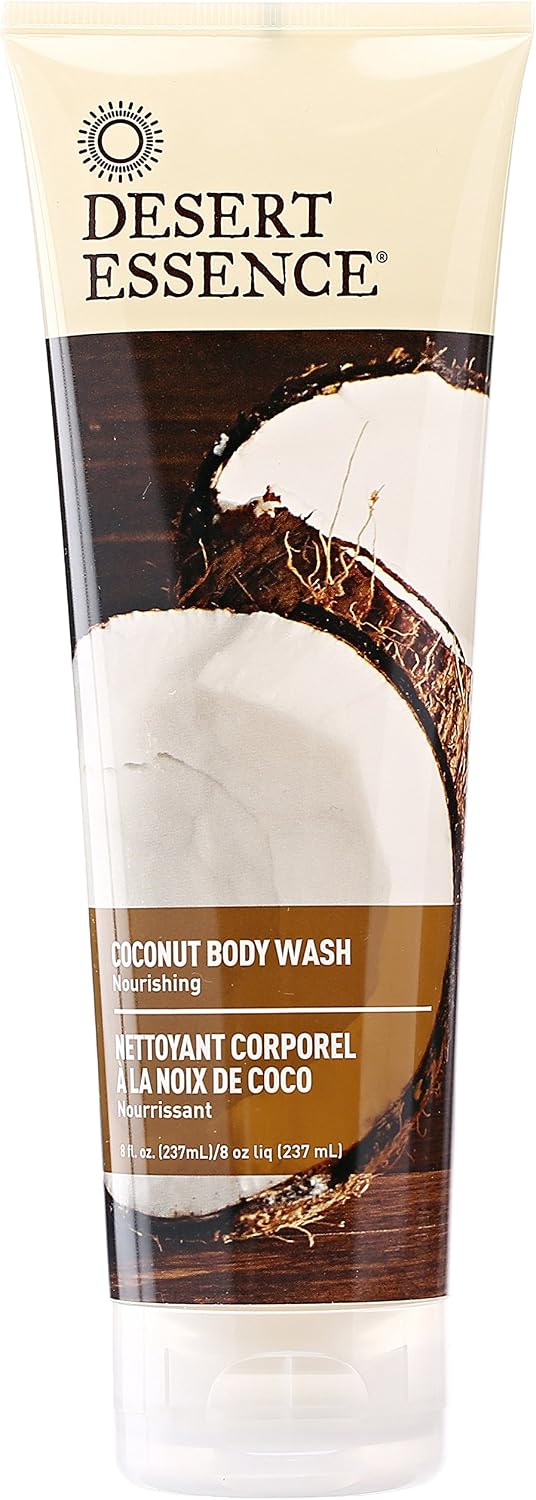 Desert Essence Coconut Body Wash 235 ml, 235 ml (Pack of 1)