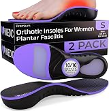 iMedic Orthotic Insoles Women Size S UK 6-7 2 Pack Arch Support