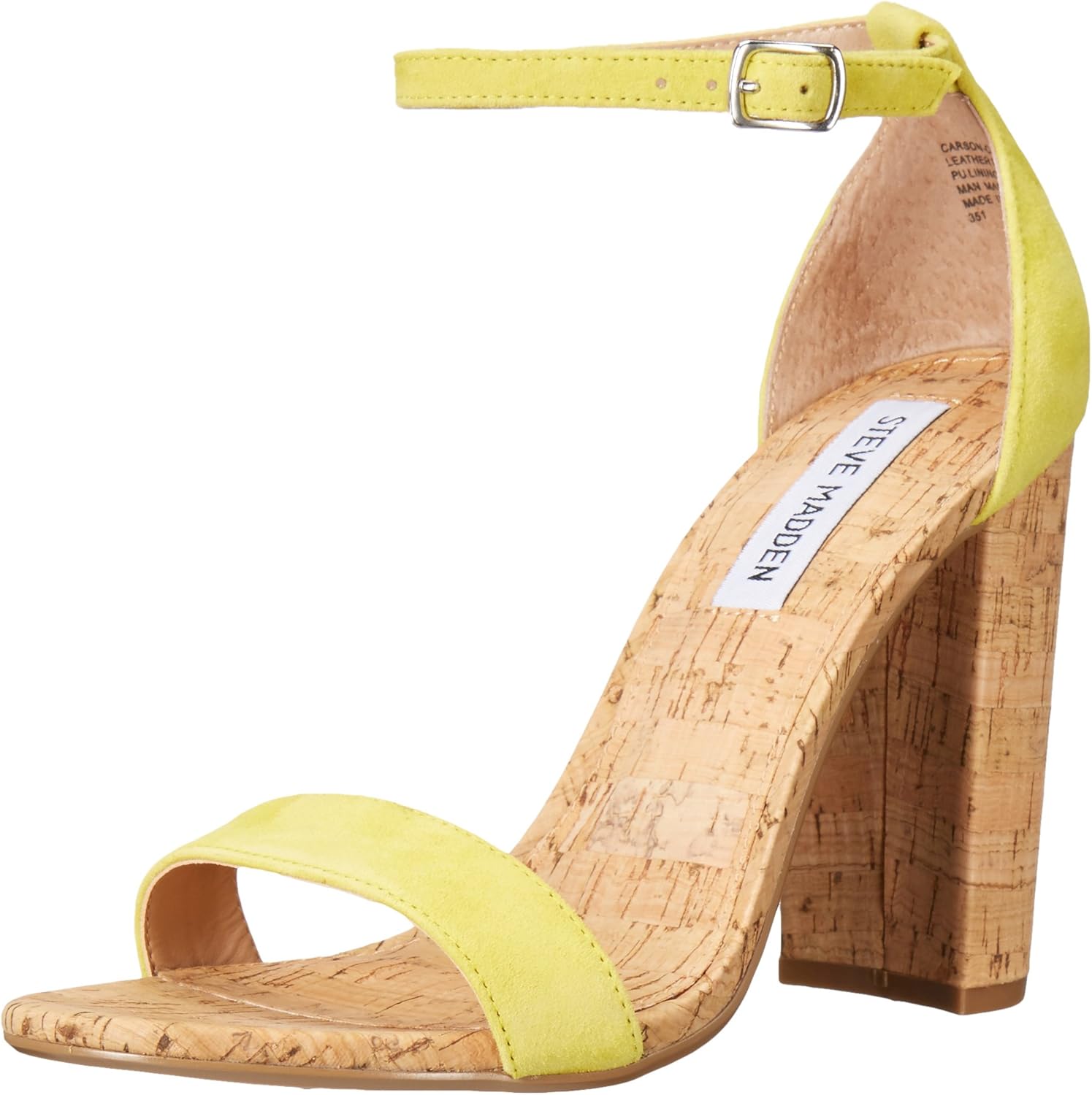 yellow steve madden heels