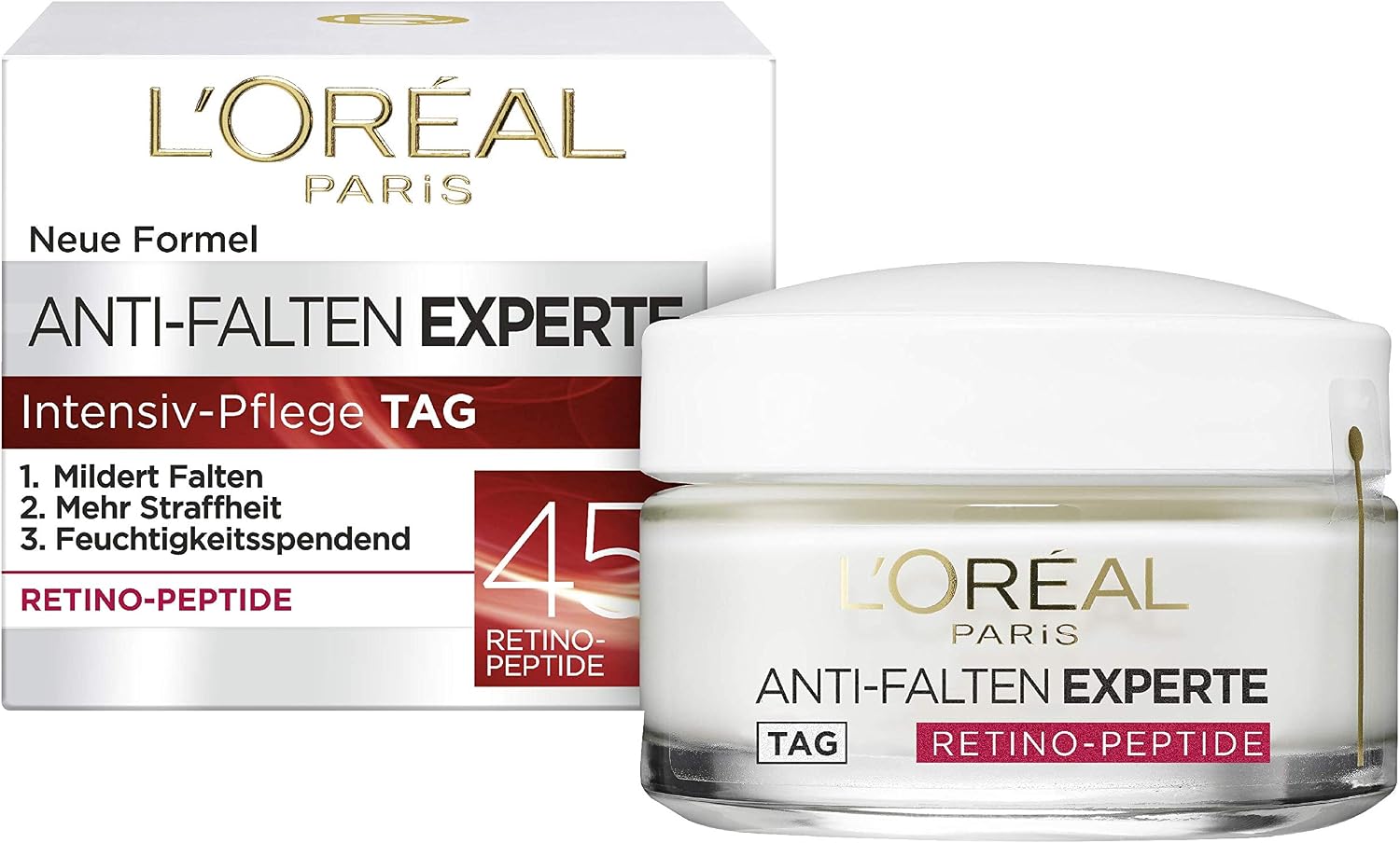 L'Oréal Paris Moisturiser for the Face Anti-Ageing Cream to Reduce Wrinkles, with Retino Peptides - Image 5