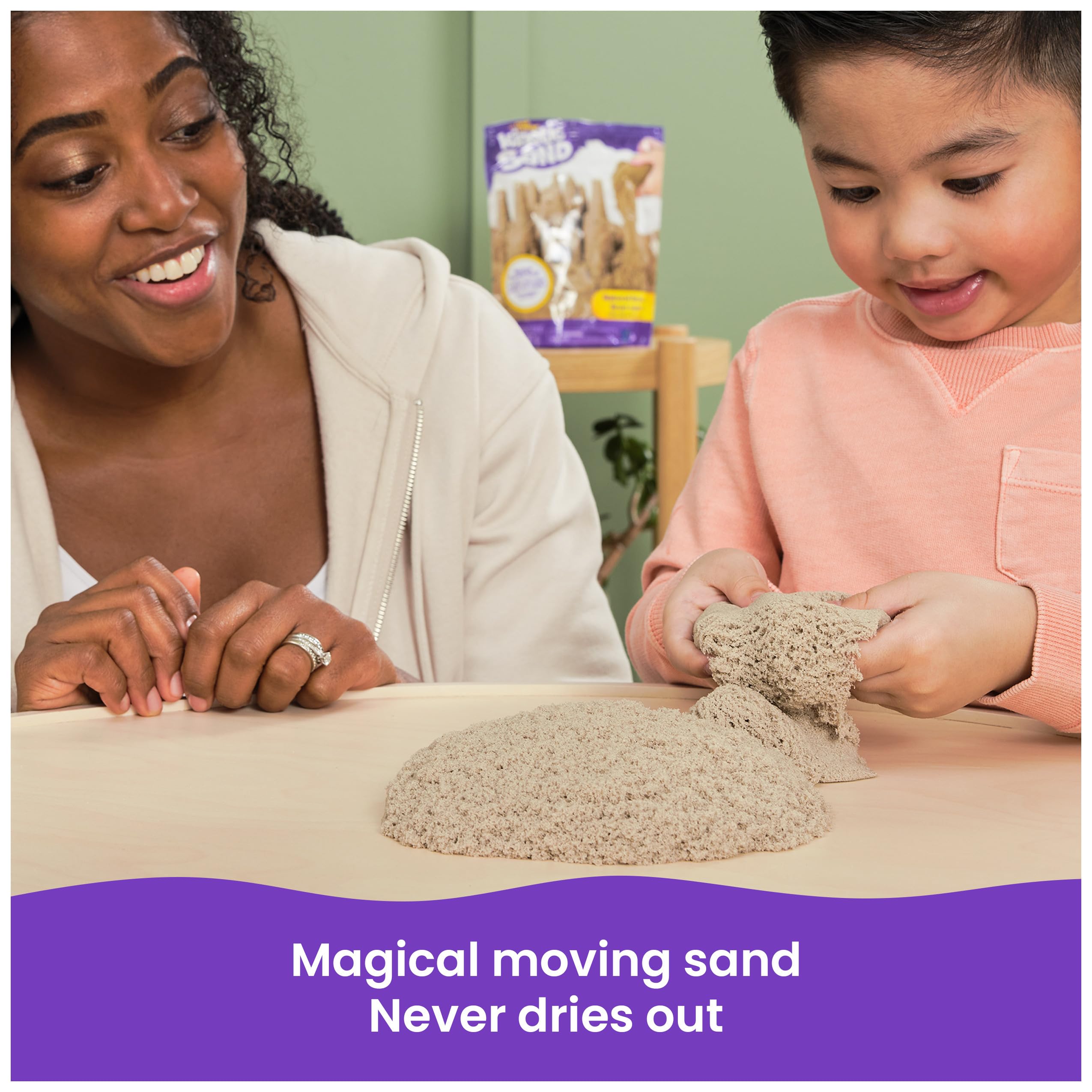 Mua Kinetic Sand 2lb Brown Play Sand, Moldable Sensory Toys for Kids ...