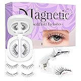 BEYELIAN Soft Magnetic Eyelashes, Reusable Magnetic
