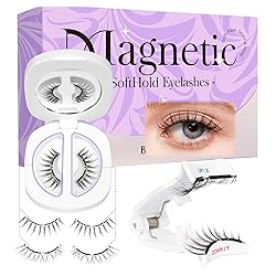 BEYELIAN Soft Magnetic Eyelashes, Reusable Magnetic