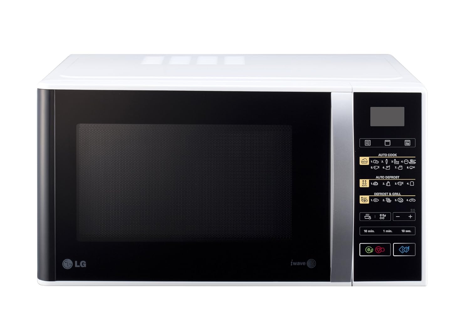 LG MH6842B - Microondas con grill, botón eco, 28 litros de ...