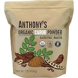 Anthony's Organic Carob Powder, 1 lb, Gluten Free, Non GMO, Cocoa Powder Alternative, Unsweetened