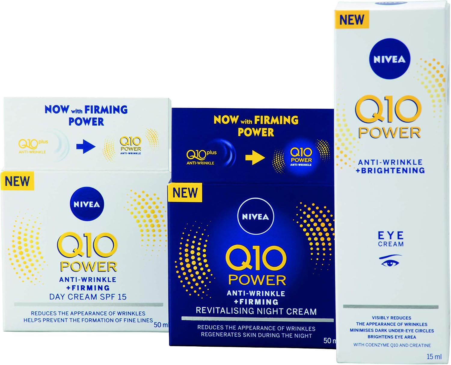 NIVEA Q10 Power Regime Gift Pack, Anti-Wrinkle Gift Set including 3 NIVEA Power Products - Image 5